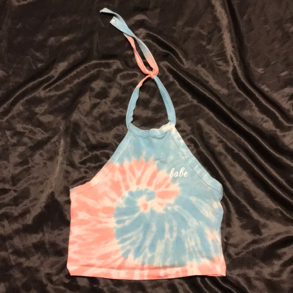 “babe” Crop top